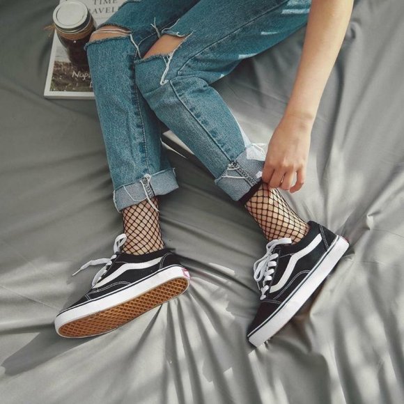 Diona J 3 Pairs Woman Pure Fashion Sexy Stocking Tights Mesh Black Fishnet Socks - Picture 4 of 7